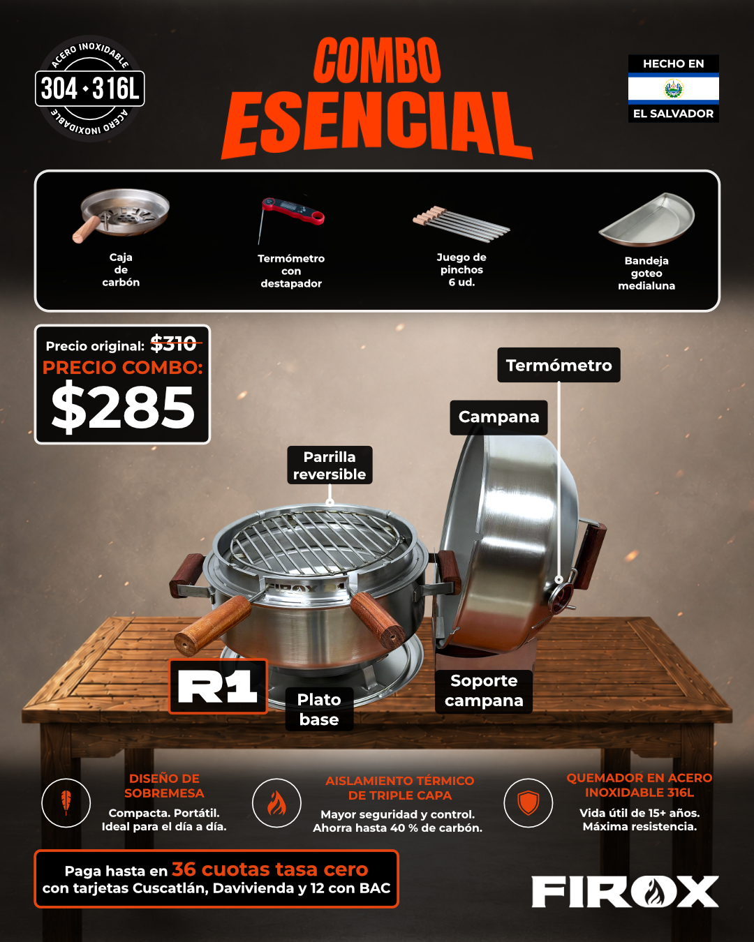 Firox R1 Combo Esencial