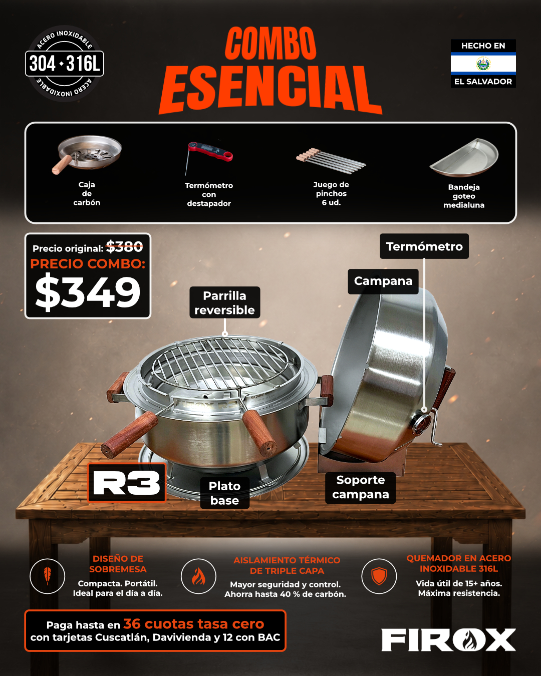 Firox R3 Combo Esencial