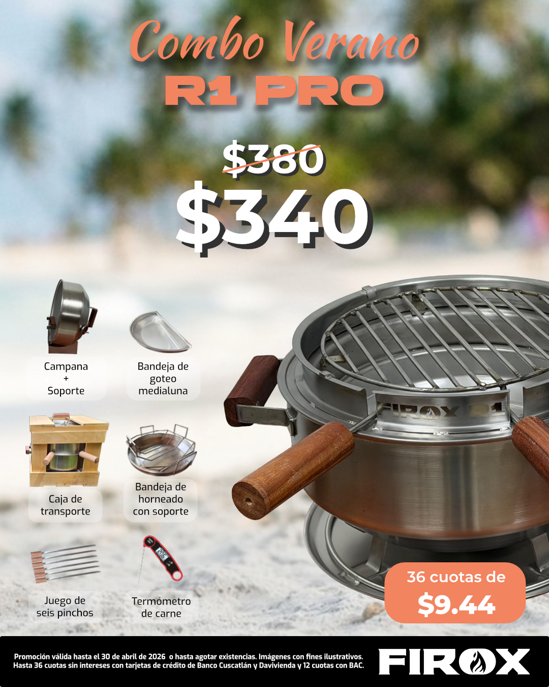 Promoción de verano R1 Combo Pro