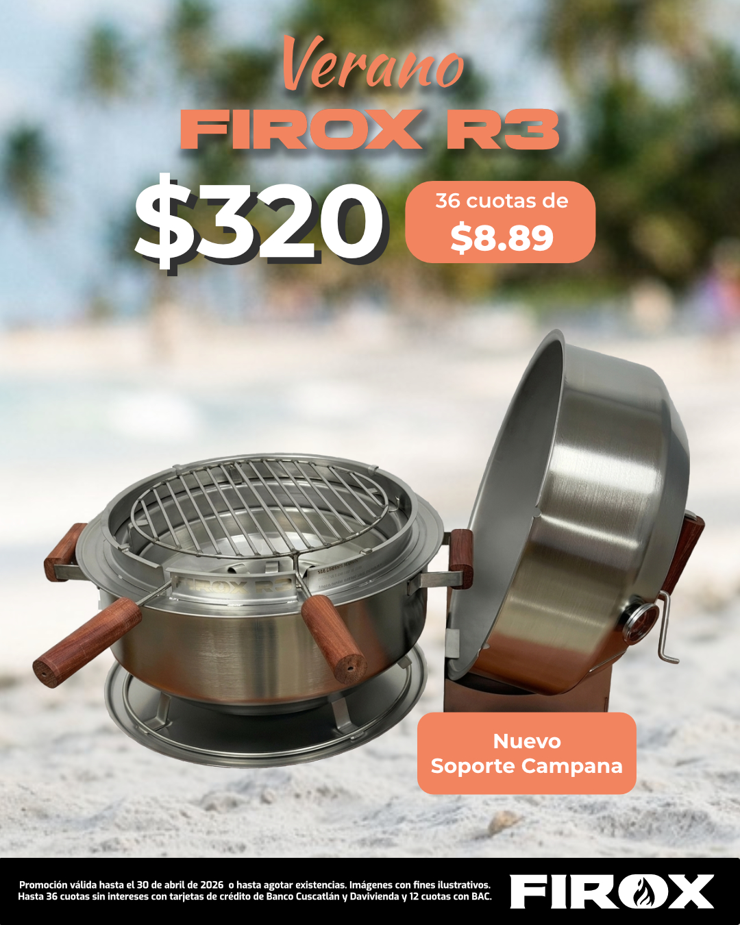 Promoción de verano Firox R3 sin combo