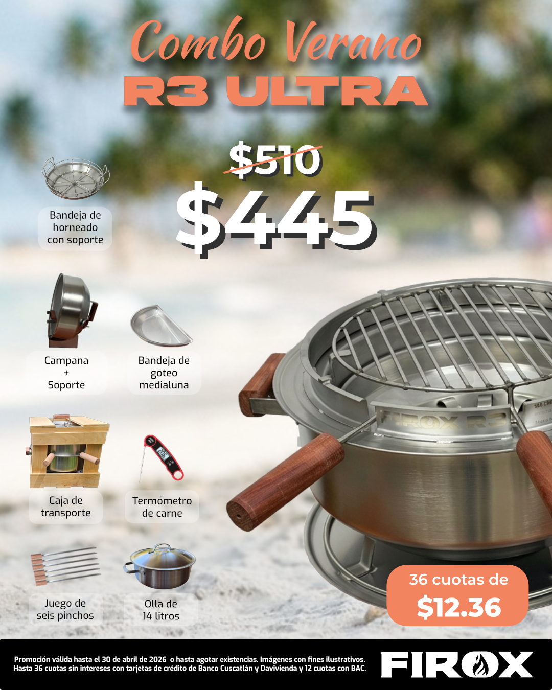 Promoción de verano R3 Combo Ultra