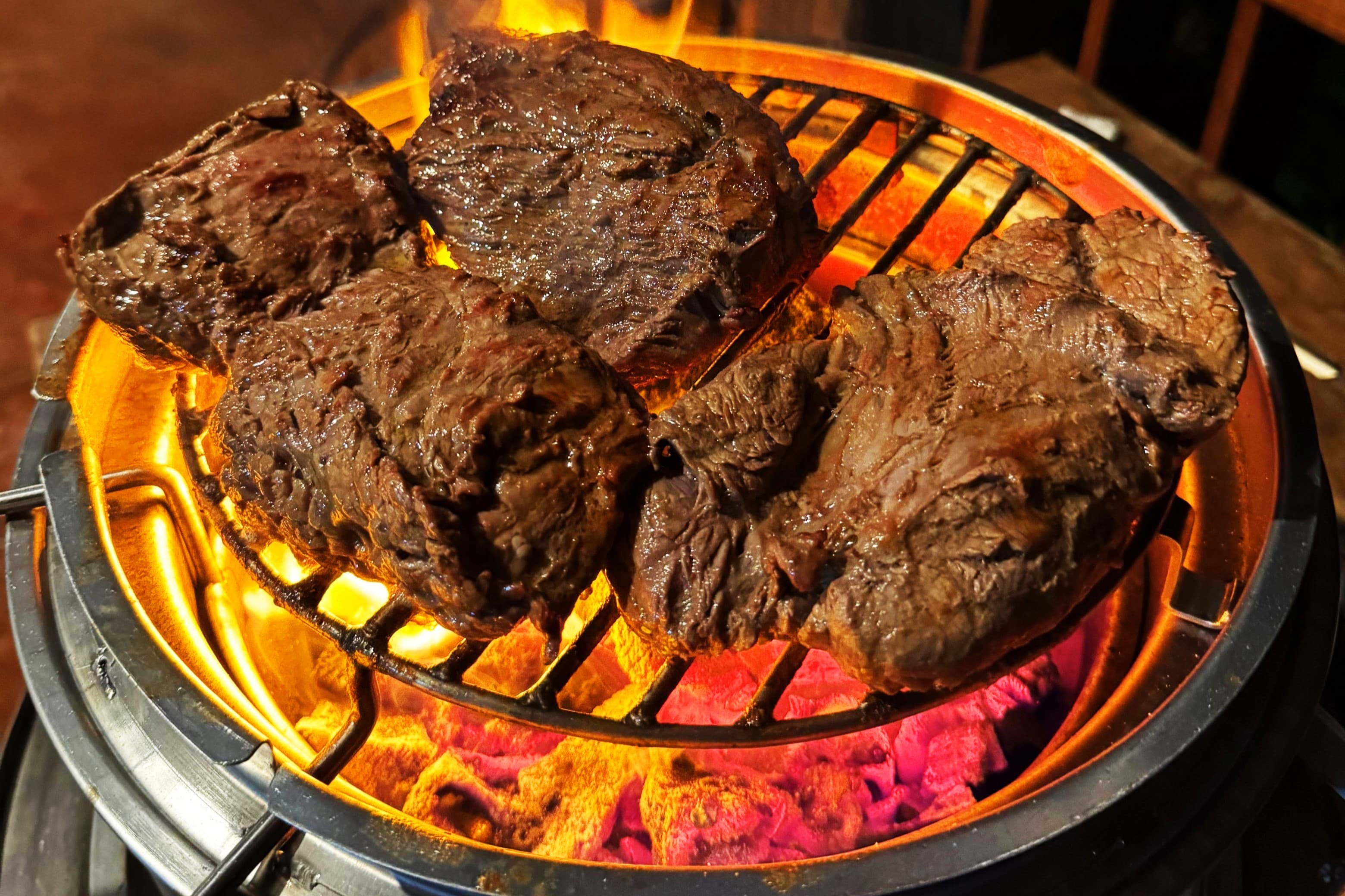 Firox R1 asando carne